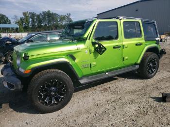  Salvage Jeep Wrangler