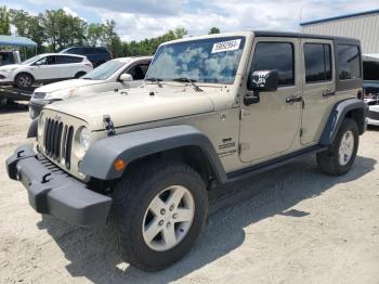  Salvage Jeep Wrangler