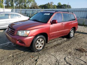  Salvage Toyota Highlander