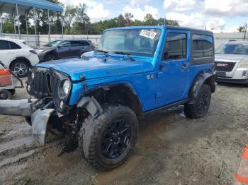  Salvage Jeep Wrangler