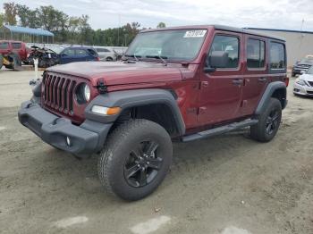  Salvage Jeep Wrangler