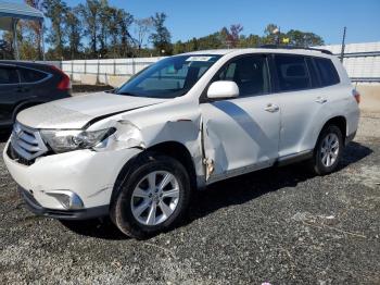  Salvage Toyota Highlander