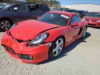  Salvage Porsche Cayman