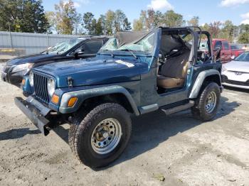  Salvage Jeep Wrangler