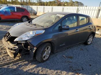  Salvage Nissan LEAF