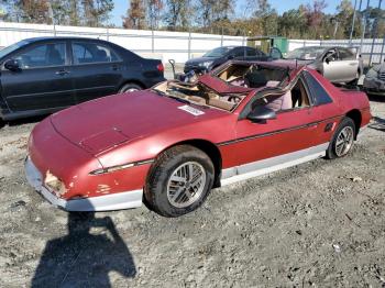  Salvage Pontiac Fiero