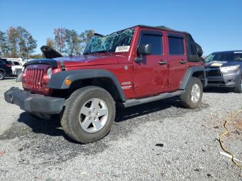  Salvage Jeep Wrangler