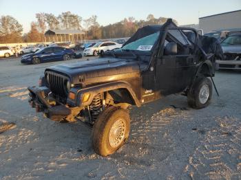  Salvage Jeep Wrangler