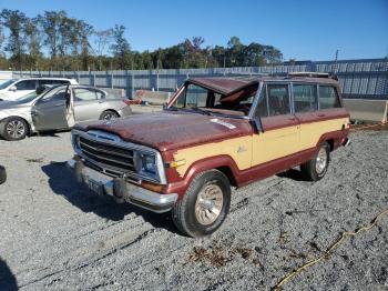  Salvage Jeep Grand Wagoneer