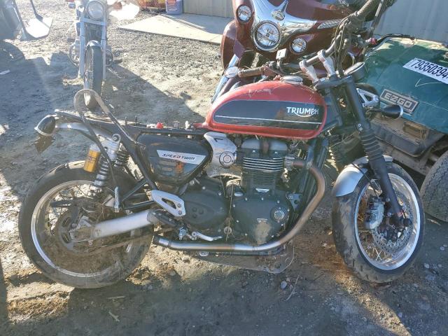  Salvage Triumph Motorcycle Speed Twin