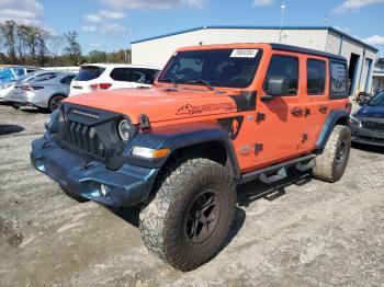  Salvage Jeep Wrangler