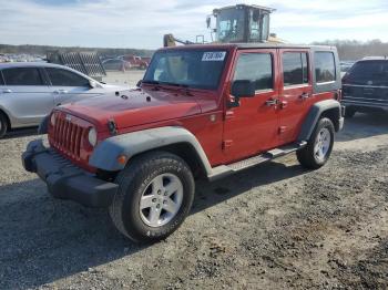  Salvage Jeep Wrangler