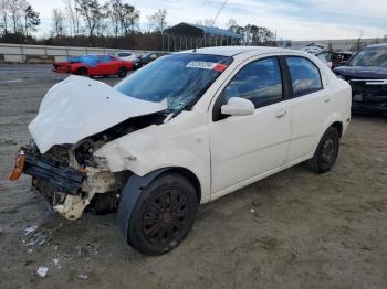  Salvage Chevrolet Aveo