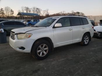  Salvage Toyota Highlander