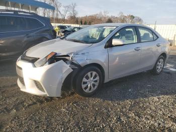  Salvage Toyota Corolla