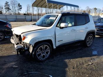  Salvage Jeep Renegade