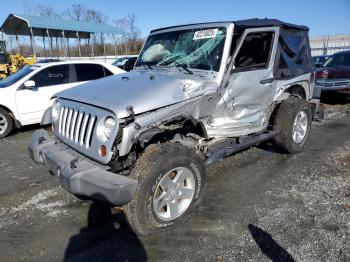  Salvage Jeep Wrangler