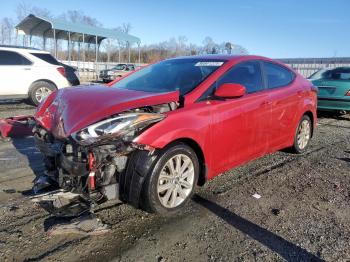  Salvage Hyundai ELANTRA