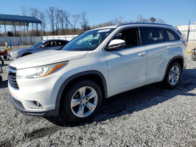  Salvage Toyota Highlander