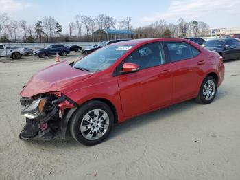  Salvage Toyota Corolla