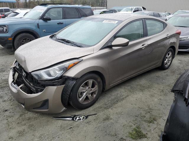  Salvage Hyundai ELANTRA