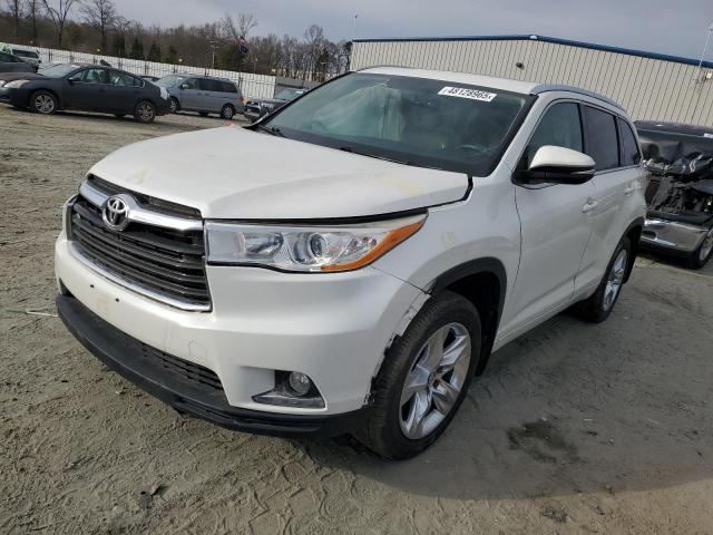  Salvage Toyota Highlander