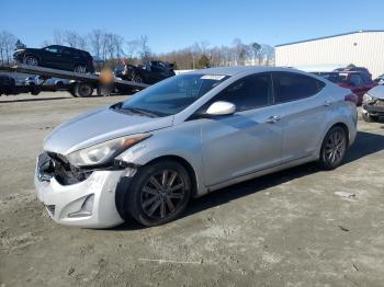  Salvage Hyundai ELANTRA