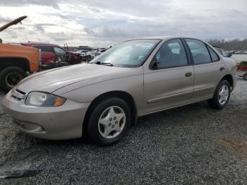  Salvage Chevrolet Cavalier