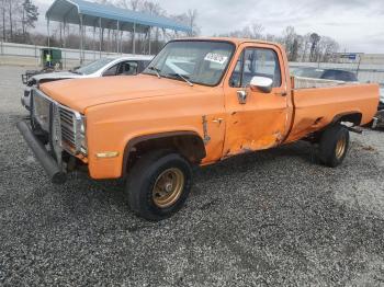  Salvage Chevrolet Ck Series