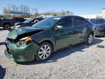  Salvage Toyota Corolla