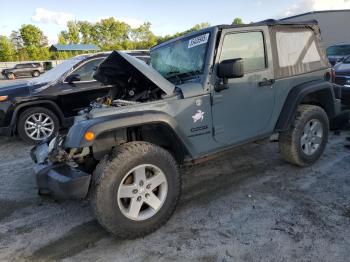  Salvage Jeep Wrangler