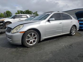  Salvage INFINITI G35