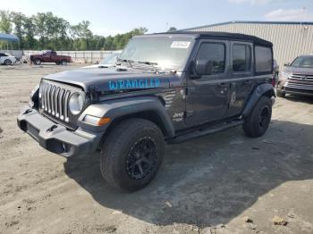  Salvage Jeep Wrangler