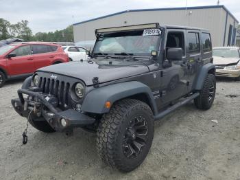  Salvage Jeep Wrangler