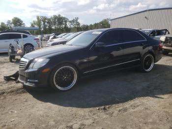  Salvage Mercedes-Benz E-Class