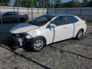  Salvage Toyota Corolla