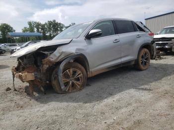  Salvage Toyota Highlander