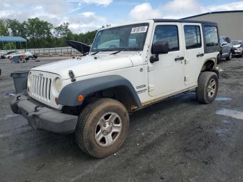  Salvage Jeep Wrangler