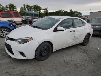  Salvage Toyota Corolla