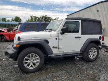  Salvage Jeep Wrangler
