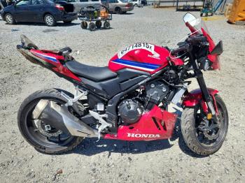  Salvage Honda Cbr Cycle