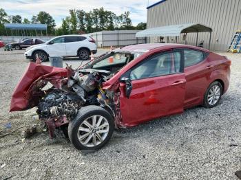  Salvage Hyundai ELANTRA
