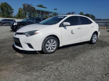  Salvage Toyota Corolla