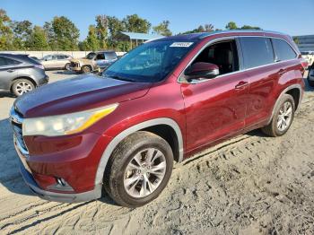  Salvage Toyota Highlander