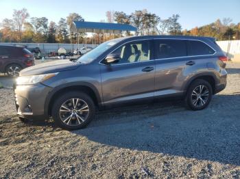  Salvage Toyota Highlander