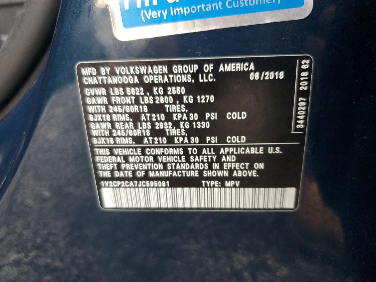 Volkswagen Atlas Se Image 5