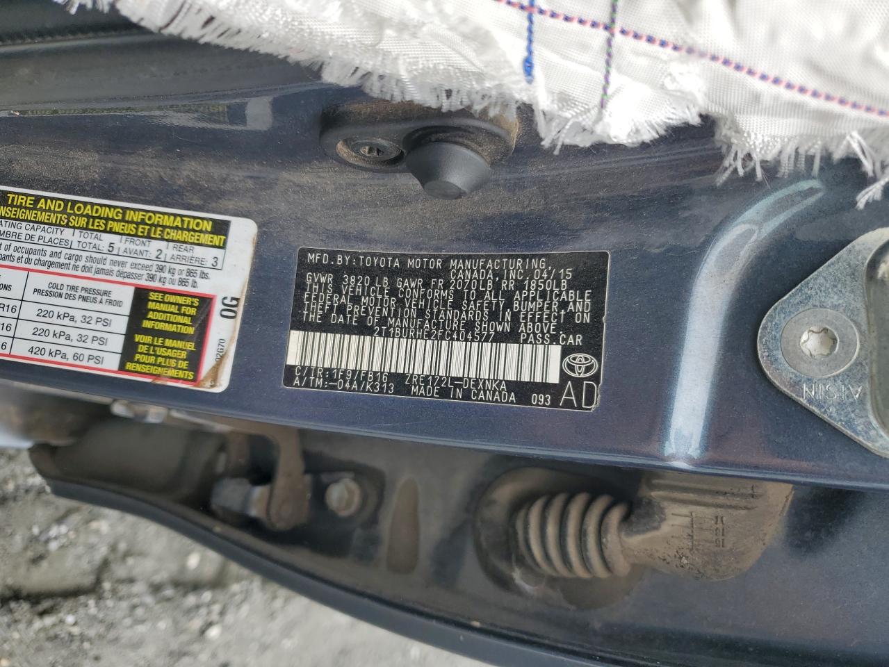 Toyota Corolla L Image 10