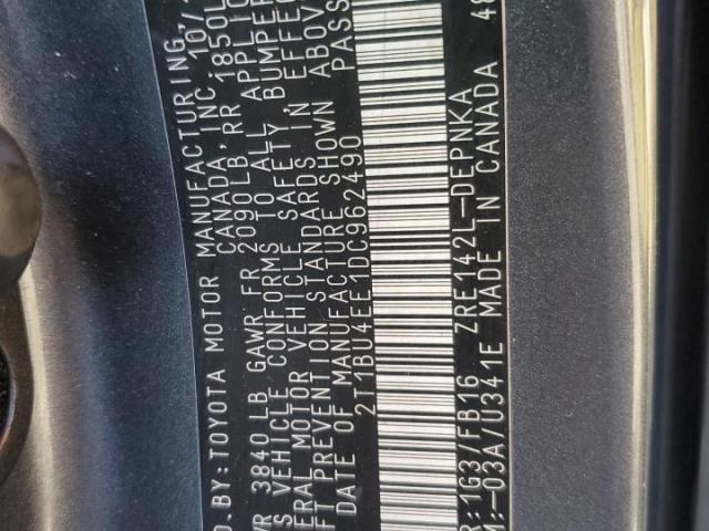 Toyota Corolla Base Image 9