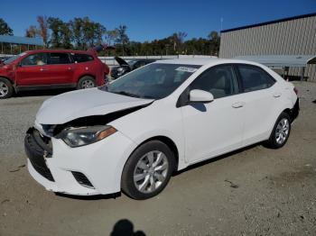  Salvage Toyota Corolla