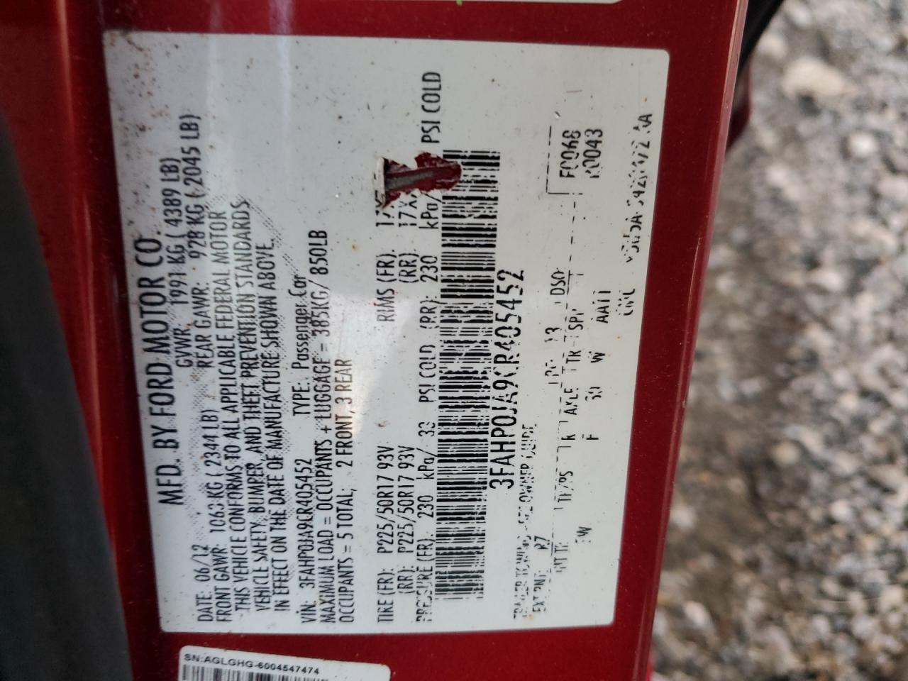 Ford Fusion Sel Image 11